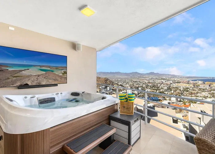 Apartment Cascadas Luxury In Pedregal With Jacuzzi